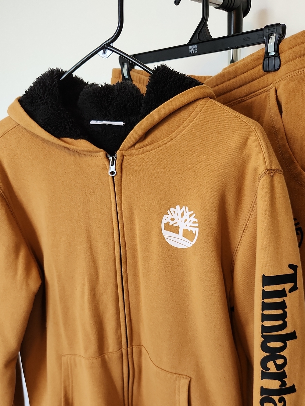 Timberland Sweat Suit, Sherpa Lining, Youth XL 18/20
